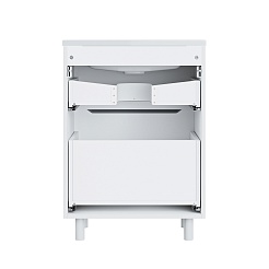 Vivon Тумба с раковиной Shelly 60 белая матовая – фотография-14